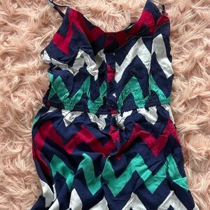 Colorful Chevron Dress (small)